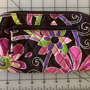 Vera Bradley Purple Punch Zip Wallet